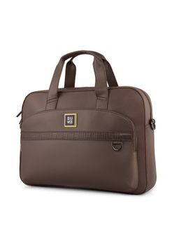 EUME - Optimo 15 inch Laptop Messenger Bag With Detachable Strap - Rustic Brown