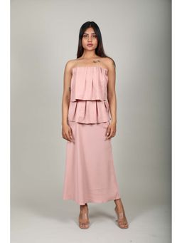 Fawn 24 - Pink Blush Fluted Tube Top
