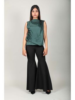 Fawn 24 - Green Cowl Top