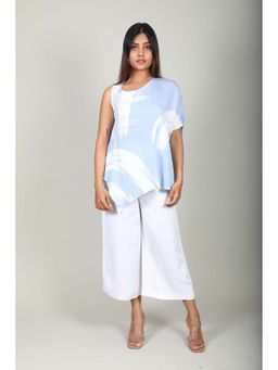 Fawn 24 - Blue Pixelated Sky Top