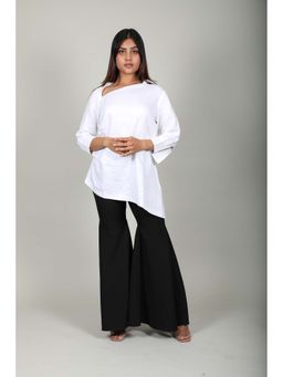 Fawn 24 - White Ruched Top