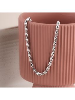 Palmonas - 925 Sterling Silver Shield Link Chain for Mens