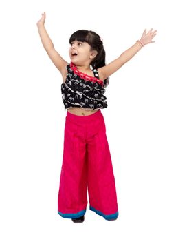 TWISHA - Rayon Sleeveless Zebra Printed Top With Palazzo - Black And Coral