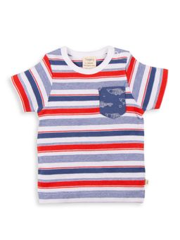 Tiny Twig - Mariner Stripes Round Neck T-Shirt