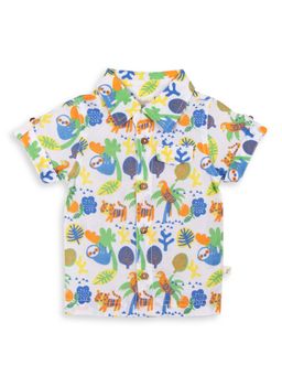 Tiny Twig - Multi-Color Rain Forest Cambric Shirt
