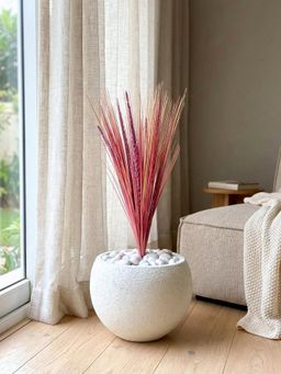 Mason Home - Artificial Purple Pampas Bunch - 2 Feet (Without Pot)