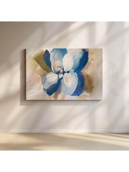 Anciq - Azure Elegance Canvas Wall Painting - (24x36 Inch)