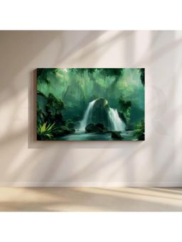 Anciq - Serene Wilderness Canvas Wall Painting - (24x36 Inch)