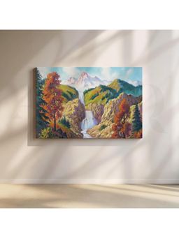 Anciq - Dynamic Energy Canvas Wall Painting - (24x36 Inch)