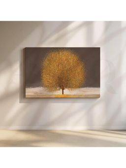 Anciq - Blossoming Serenade Canvas Living Room Wall Painting - (24x36 Inch)