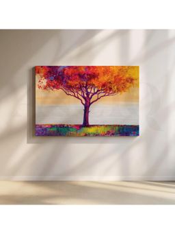 Anciq - Sacred Guardians Canvas Wall Painting - (24x36 Inch)