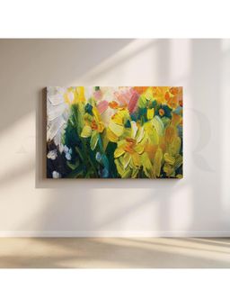 Anciq - Springtime Splendor Canvas Kitchen Dining Area Wall Painting - (24x36 Inch)