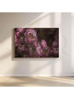 Anciq - Blossoming Peony Perfection Artwork Wall Painting - (24x36 Inch)