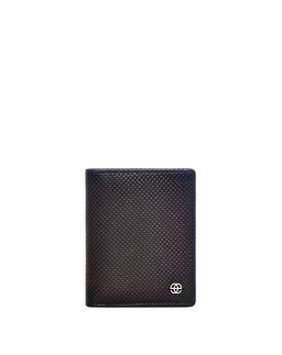 Eske - Verline Card Holder 8 Card Holders Brown Hand-Stitched Perfo