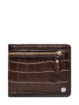 Eske - Oisin Wallet For Men RFID 10 Card Holders, Brown Hand-Stitched