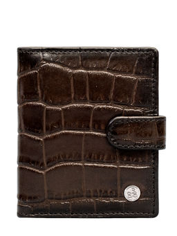 Eske - Paco Unisex Card Holder RFID 11, Brown Hand-Stitched