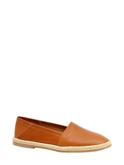 Eske - Solid Tan Adele Espadrille For Women