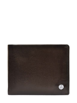 Eske - Arno Two Fold Wallet For Men, 5 Card Holders, Brown Hand-Stitched