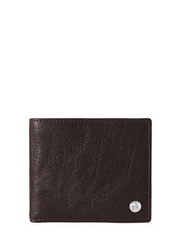 Eske - Spicer Leather Two Fold Wallet for Men, 12 Card Holders, Brown Ozone