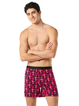 Bummer - Men Printed Multi-Color Boxers Underwear Ultra Soft & Breathable