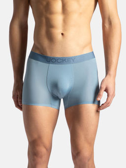 Jockey - IC44 Men Tactouch Microfiber Seamfree Bonded Tech Solid Trunk - Blue Shadow