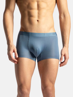 Jockey - IC45 Men Texcelight Microfiber Bonded Tech Seamfree Solid Trunk - Sunrise Blue