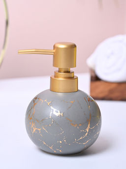 Voncasa - Ceramic Grey Soap Dispenser