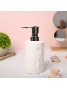 Voncasa - White Ceramic Soap Dispenser