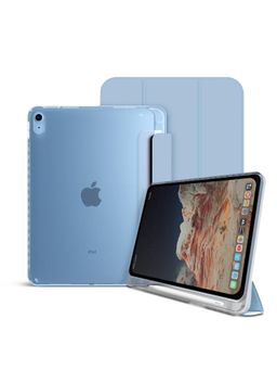 GRIPP - Ultra Transparent PC Back Case for iPad 11 Inch and iPad 10.9 inch - Sky Blue