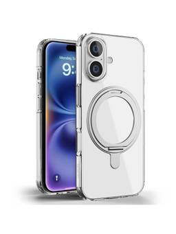 GRIPP - Clear MagStand Mag-Safe Case for iPhone 16 (6.1 inch) 2024 - Clear