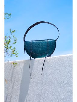 ODDCAT - Blue So Croc Ed Handheld Bag