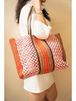 ODDCAT - Barbie Raff Cotton Textured Tote Bag