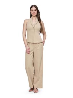 KELIN - Caramel Camelia Crepe Solid Co-Ord