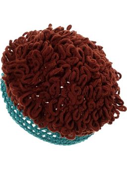 Priaansha Creations - Tan Stylish Crocket Wig Cap