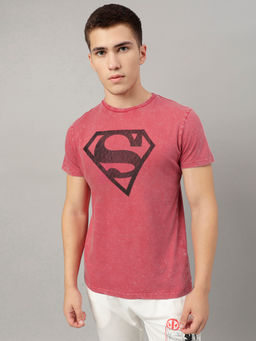 Free Authority - Men Official Dc Comics Superman Graphic Red T-Shirt
