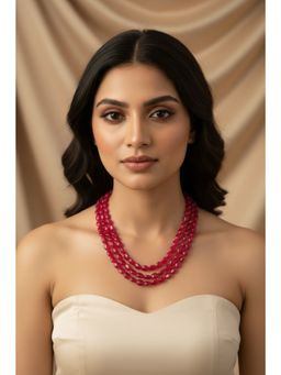 Kastiya Jewels - Quartz Semi Precious Gemstone Necklace