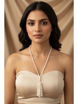 Kastiya Jewels - White Colored Pearl Necklace