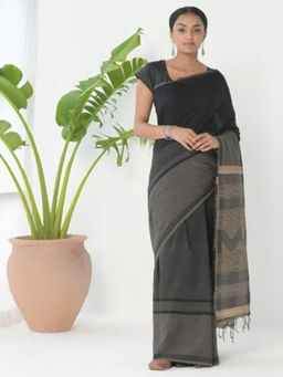 Fabindia - Cotton Silk Woven Sari