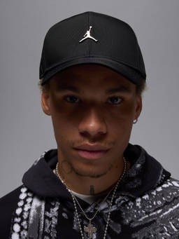 Nike - Unisex Black Jordan Rise Cap (M/L)