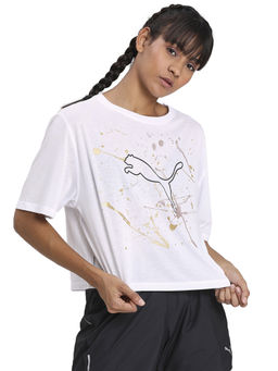 Puma - Metal Splash Graphic Tee - White