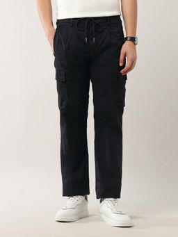 Arrow Sports - Arrow Sport Mens Straight Fit Pure Cotton Cargos