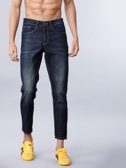 HIGHLANDER - Mens Blue Straight Fit Jeans