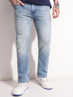 HIGHLANDER - Men Light Blue Jeans