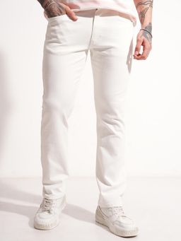HIGHLANDER - Men White Jeans