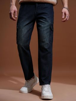 HIGHLANDER - Men Cotton Straight Fit Jeans