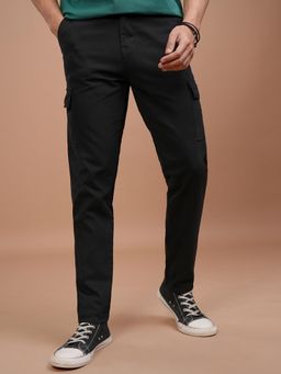 HIGHLANDER - Men Black Regular Cargo