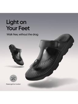 Frido - Women Cloud Comfort Arch and Heel Support Sandals - Black