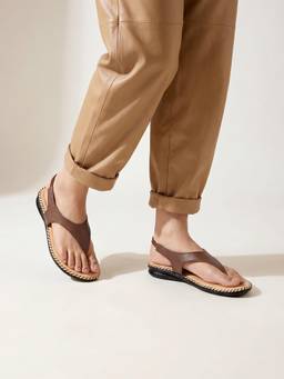 Chaal Chalan - Women Faye Sandals - Brown