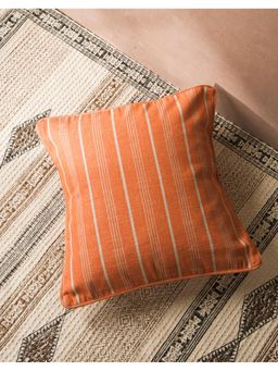 Fabindia - Visala Stripe Woven Cotton Blend Decorative Cushion Cover (20x20 inches)
