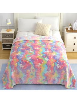 Story@Home - 300 GSM Kids Single Blanket - Unicorn Multicolor